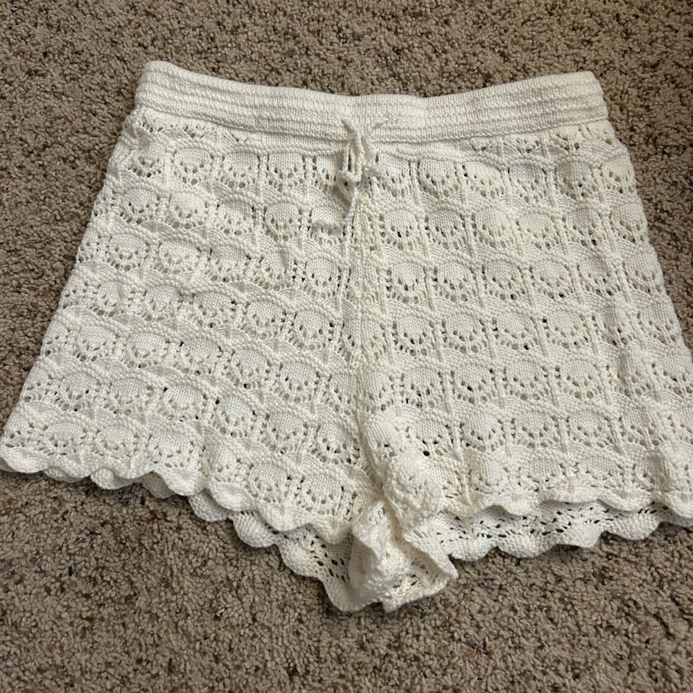 Knitted shorts